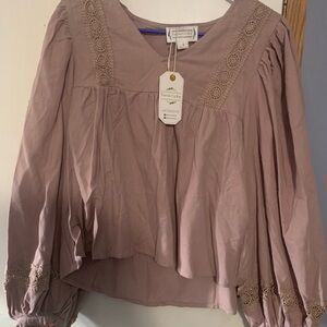 Love Riche Dusty Pink Blouse